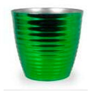 Maceta de plástico verde - Galerías el Triunfo - 072072505015