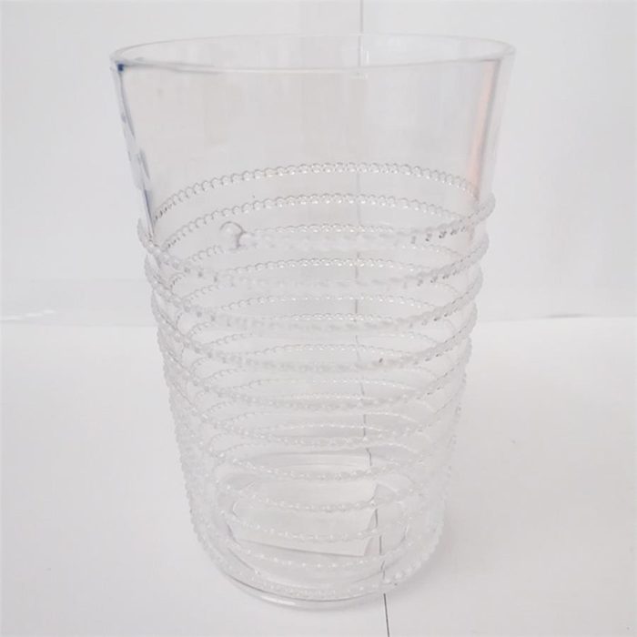 Vaso de acrilico transparente - Galerías el Triunfo - 093072584198