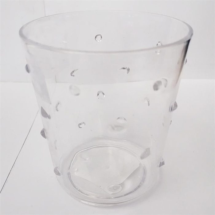 Vaso de acrilico transparente - Galerías el Triunfo - 093072584206