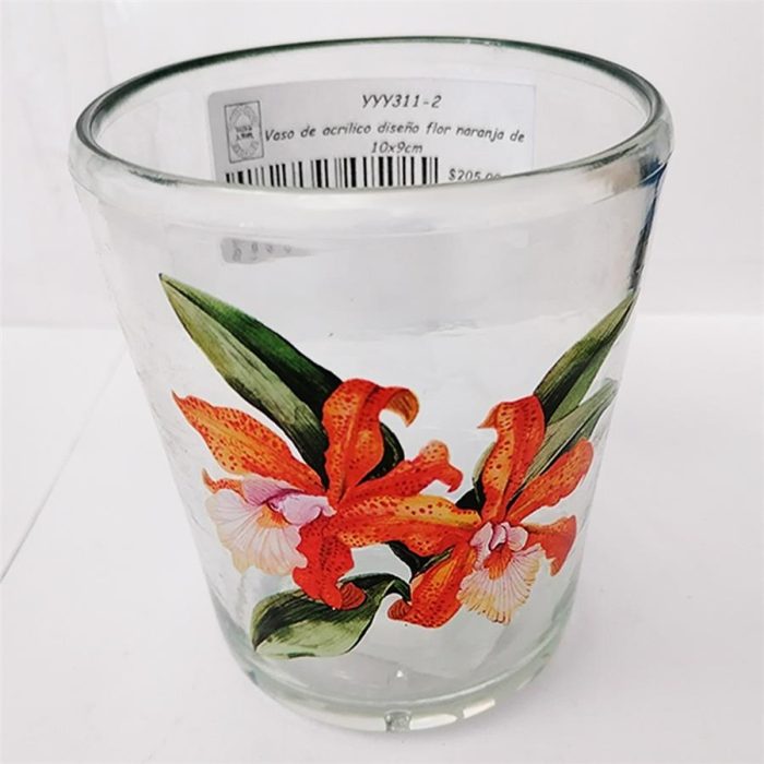 Vaso de acrilico diseño - Galerías el Triunfo - 093072584220