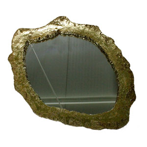 Espejo de resina dorado - Galerías el Triunfo - 103072769003