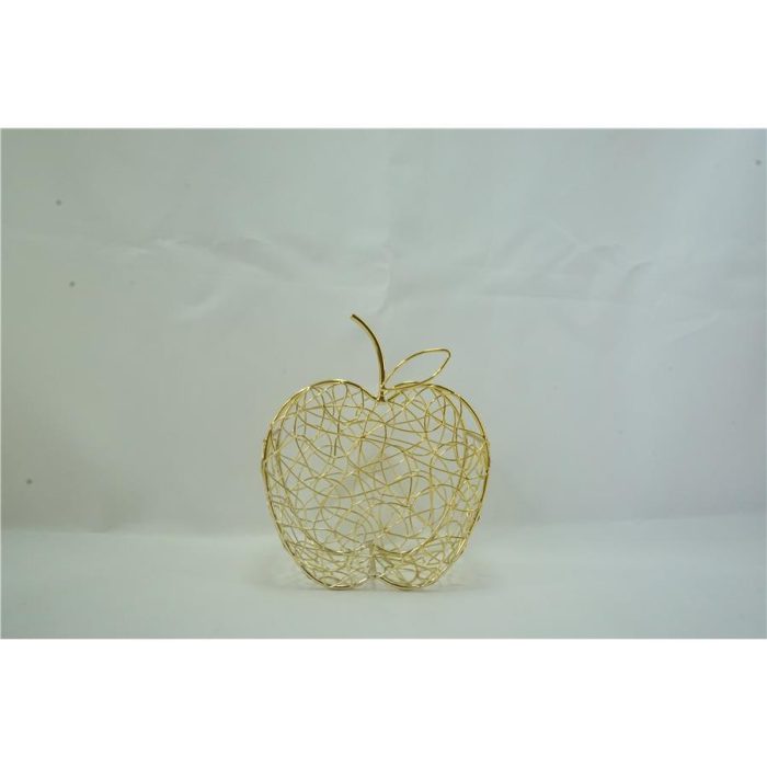 Manzana dorada de poliresina - Galerías el Triunfo - 044071821621