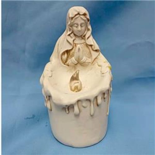 Virgen Maria de poliresina - Galerías el Triunfo - 044071821486