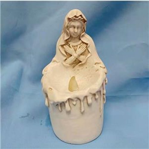 Virgen Maria de poliresina - Galerías el Triunfo - 044071821488