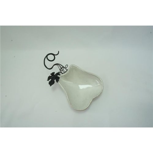 Calabaza blanca de porcelana - Galerías el Triunfo - 044071821624