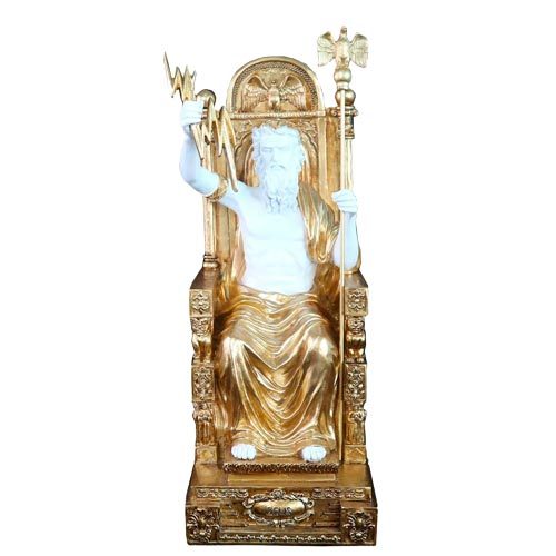 Dios Zeus de polyresina - Galerías el Triunfo - 048132272111