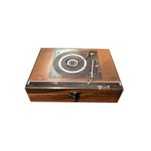 Caja de madera diseño - Galerías el Triunfo - 061072440268