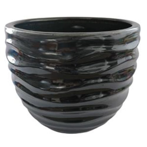 Maceta redonda de cerámica - Galerías el Triunfo - 070403881046