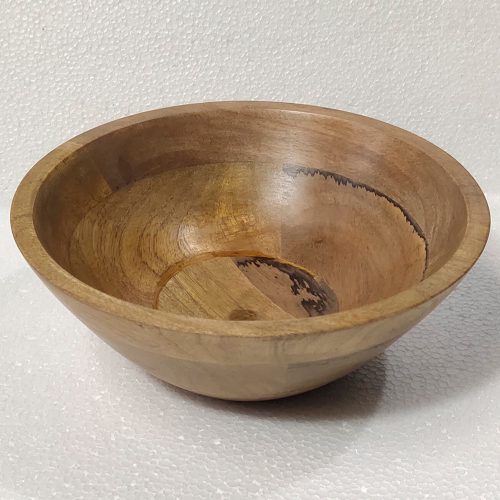 Bowl de madera natural - Galerías el Triunfo - 081072782022