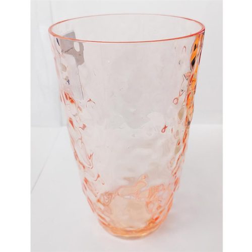 Vaso de acrilico naranja - Galerías el Triunfo - 093072584179