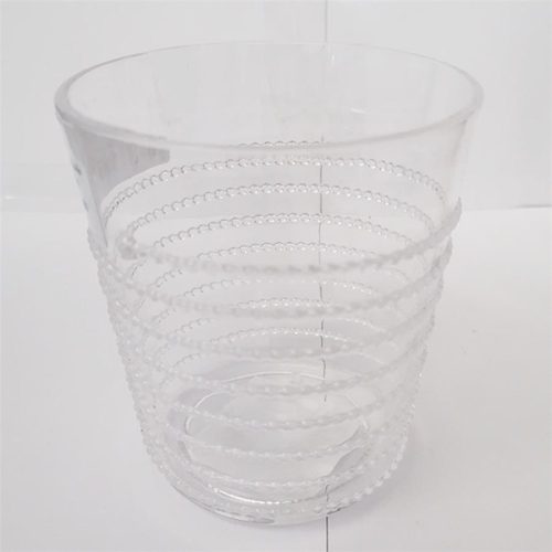 Vaso de acrilico transparente - Galerías el Triunfo - 093072584196