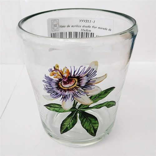 Vaso de acrilico diseño - Galerías el Triunfo - 093072584216