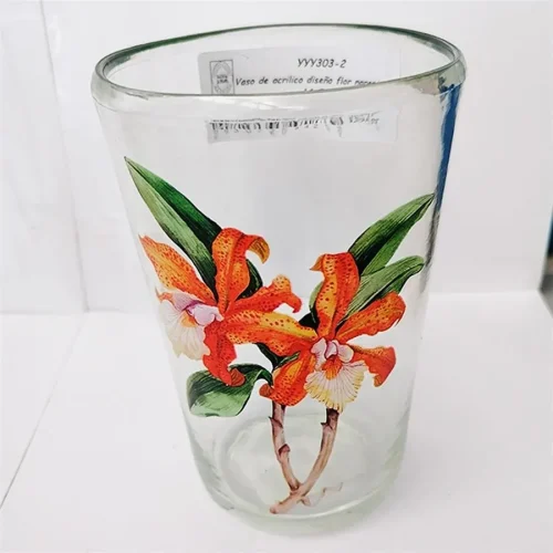 Vaso de acrilico diseño - Galerías el Triunfo - 093072584217