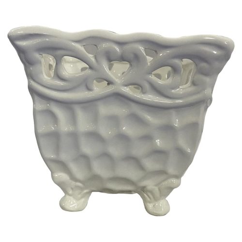 Maceta cuadrada de porcelana - Galerías el Triunfo - 093072623000