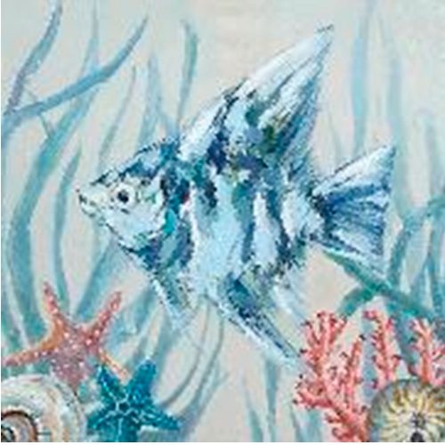 Pintura al Óleo pez - Galerías el Triunfo - 111071997051