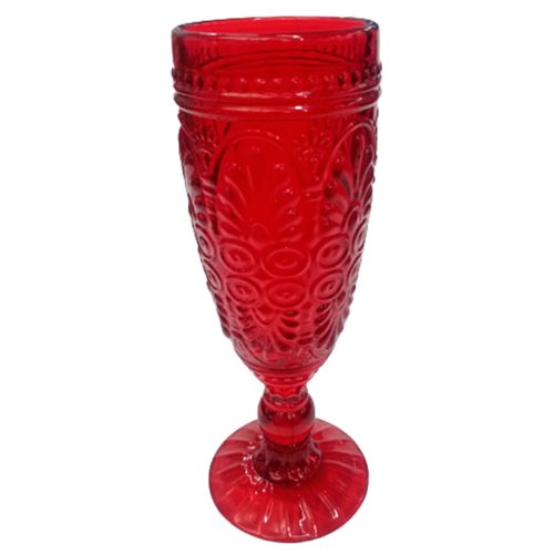 Copa de cristal roja - Galerías el Triunfo - 120072447085