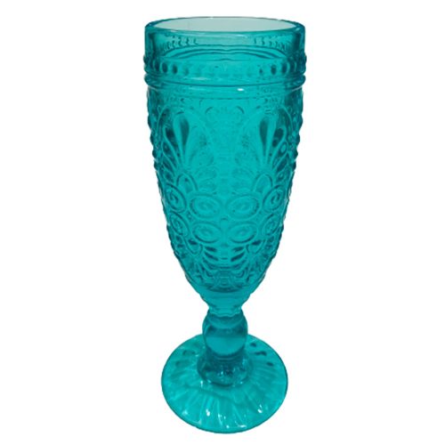 Copa de cristal azul - Galerías el Triunfo - 120072447086
