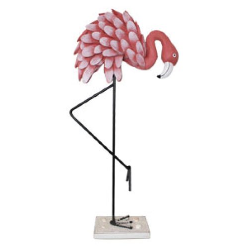 Flamingo de madera - Galerías el Triunfo - 206071383145