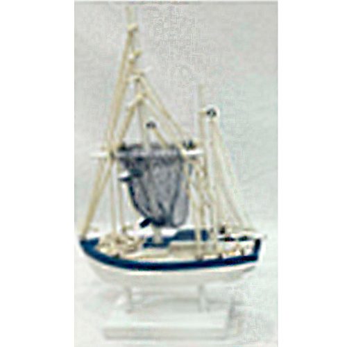 Barco azul con base - Galerías el Triunfo - 206071383209