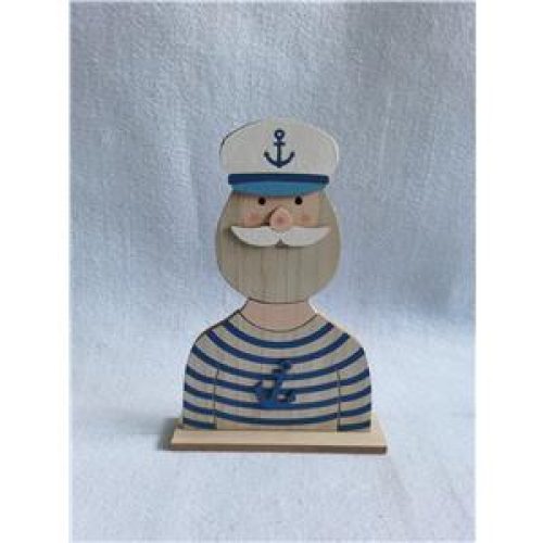 207072809036 - Torso de marinero de madera con camisa a rayas azules - galerías el triunfo