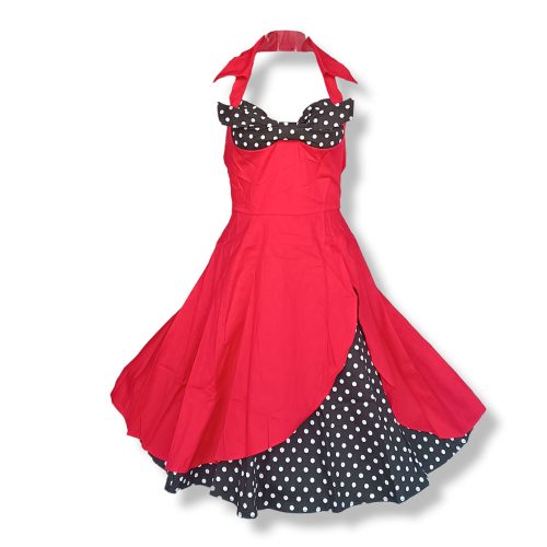 Vestido rojo con moño - Galerías el Triunfo - 291001736829