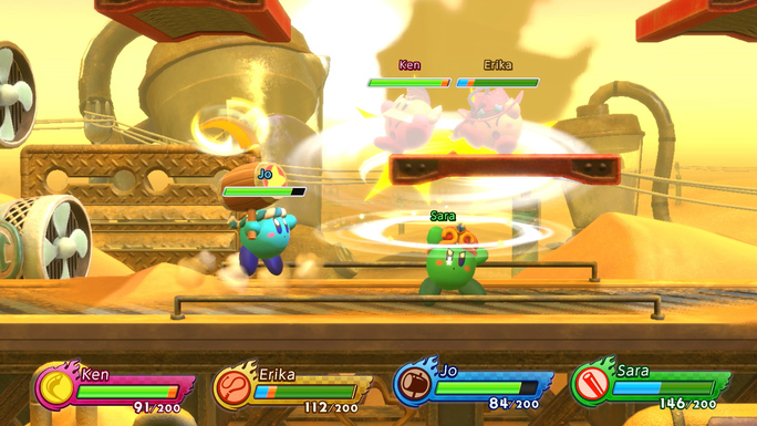 Побоище колобков возвращается: Обзор Kirby Fighters 2
