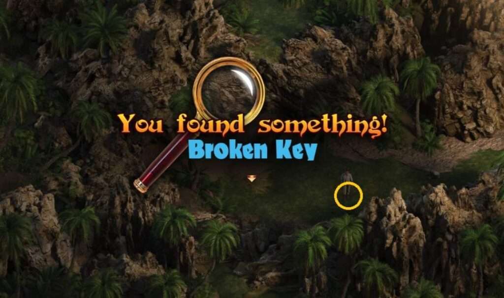 Treasure of Nadia All Broken Key Locations