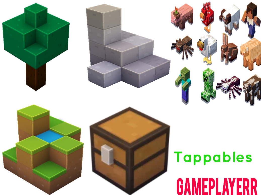 Minecraft Earth Tappables