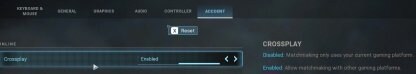 Enable, or Disable Crossplay