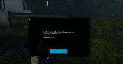 Error 50005