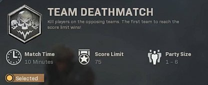Team Deathmatch