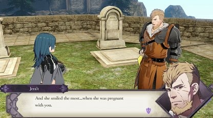 A Visit to Jeralt Shares Jeralt & Your Mother
