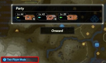 Switch To 2 Player Mode With L Joystick