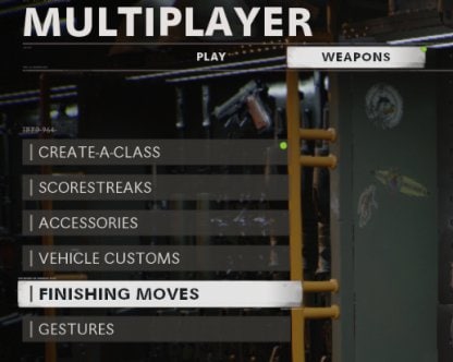 How To Equip Finishing Moves