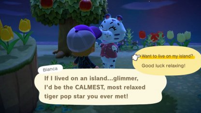 Invite Villager Via Mystery Island Tour