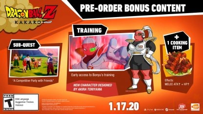 Dragon Ball Z: Kakarot Pre-Order Bonus Content