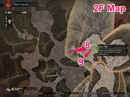Climb Up To 2F Near Where Kushala Sleeps
