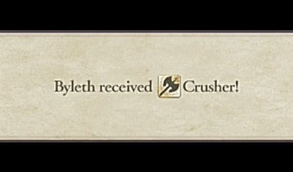 Paralogue Battle Rewards Hero
