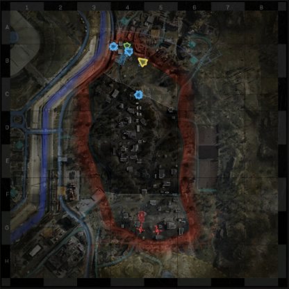 Krovnik Farmland Map Layout