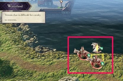 Enemy Support Is In Lower Right