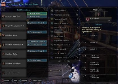 Collect Decorations To Improve Stats & Skills