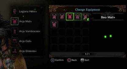 Master Rank Equipment Has +