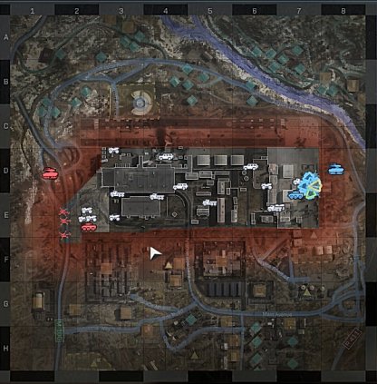 Verdansk Intl. Airport Map