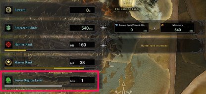 Raise Region Level Cap In Guiding Lands