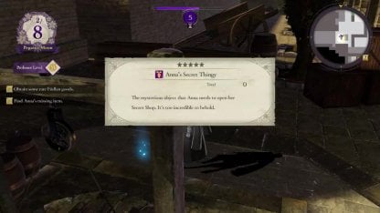 Tempest of Swords and Shields Guide - Anna's Secret Thingy Location