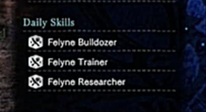 Watch Out For Available Daily Skills