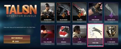 Buy from in-game store