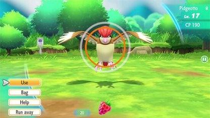 Simple Pokemon Catching Interface