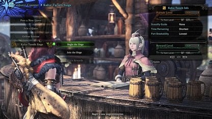 Base To Launch Kulve Taroth Siege Quest & Arena Quests