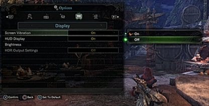 Turn Off Screen Vibration